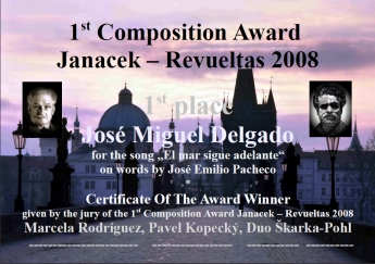 Certificate of the Award Winner
